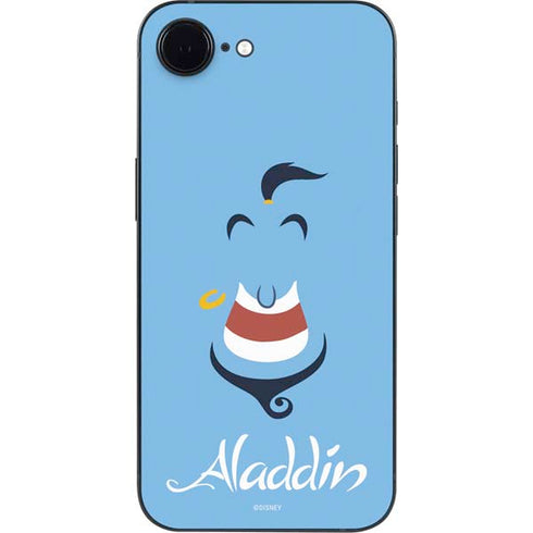 Disney Aladdin Genie Outline Art iPhone 16e Skin